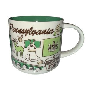 Starbucks PENNSYLVANIA Coffee Mug BEEN THERE SERIES 14 oz 2018